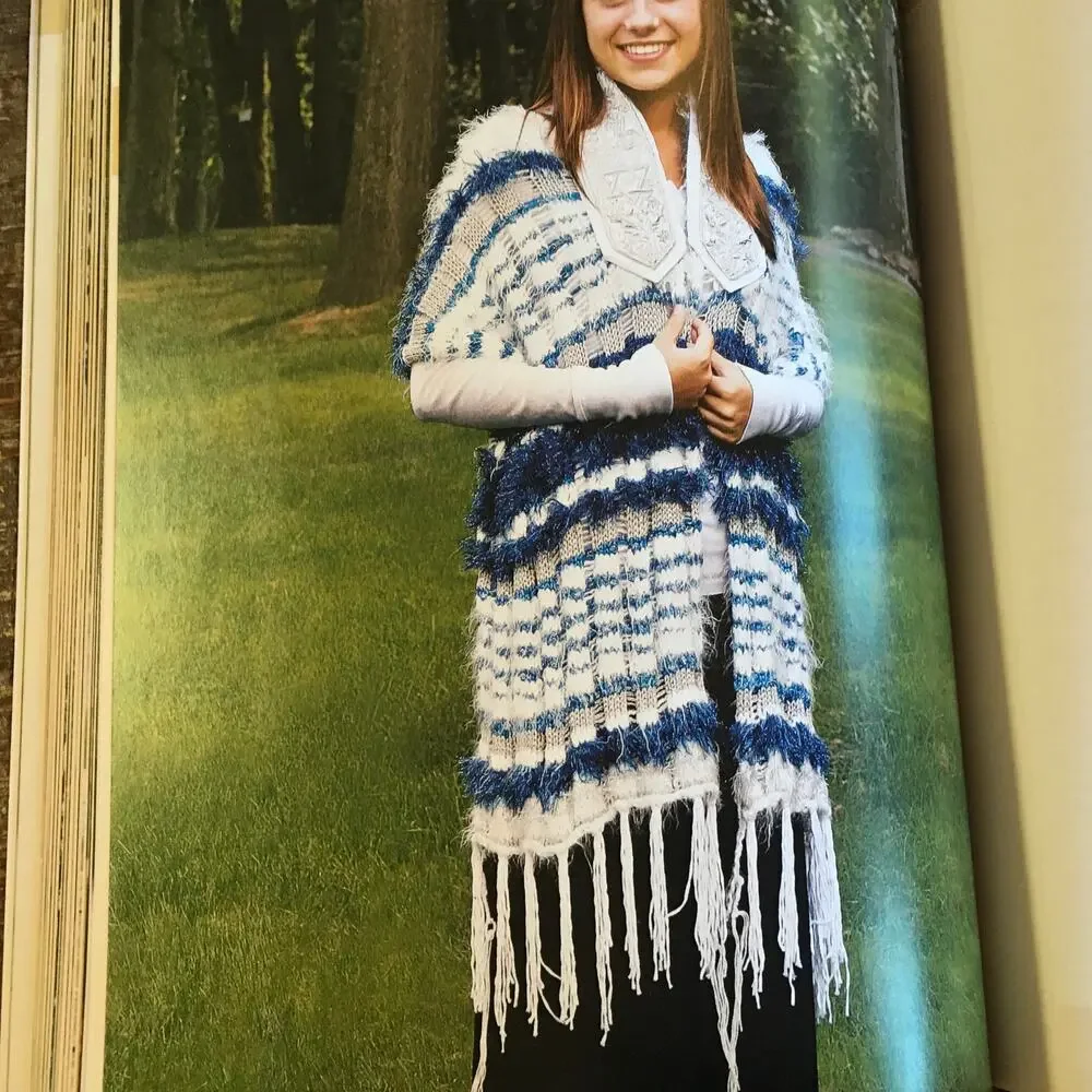 Prayer Shawl Companion: 38 Knit Designs Hardcover Book Patterns Wrap Stole Warm